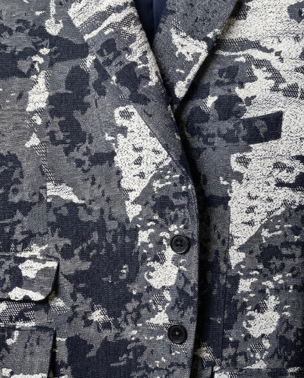 Blazer Camouflage Índigo
