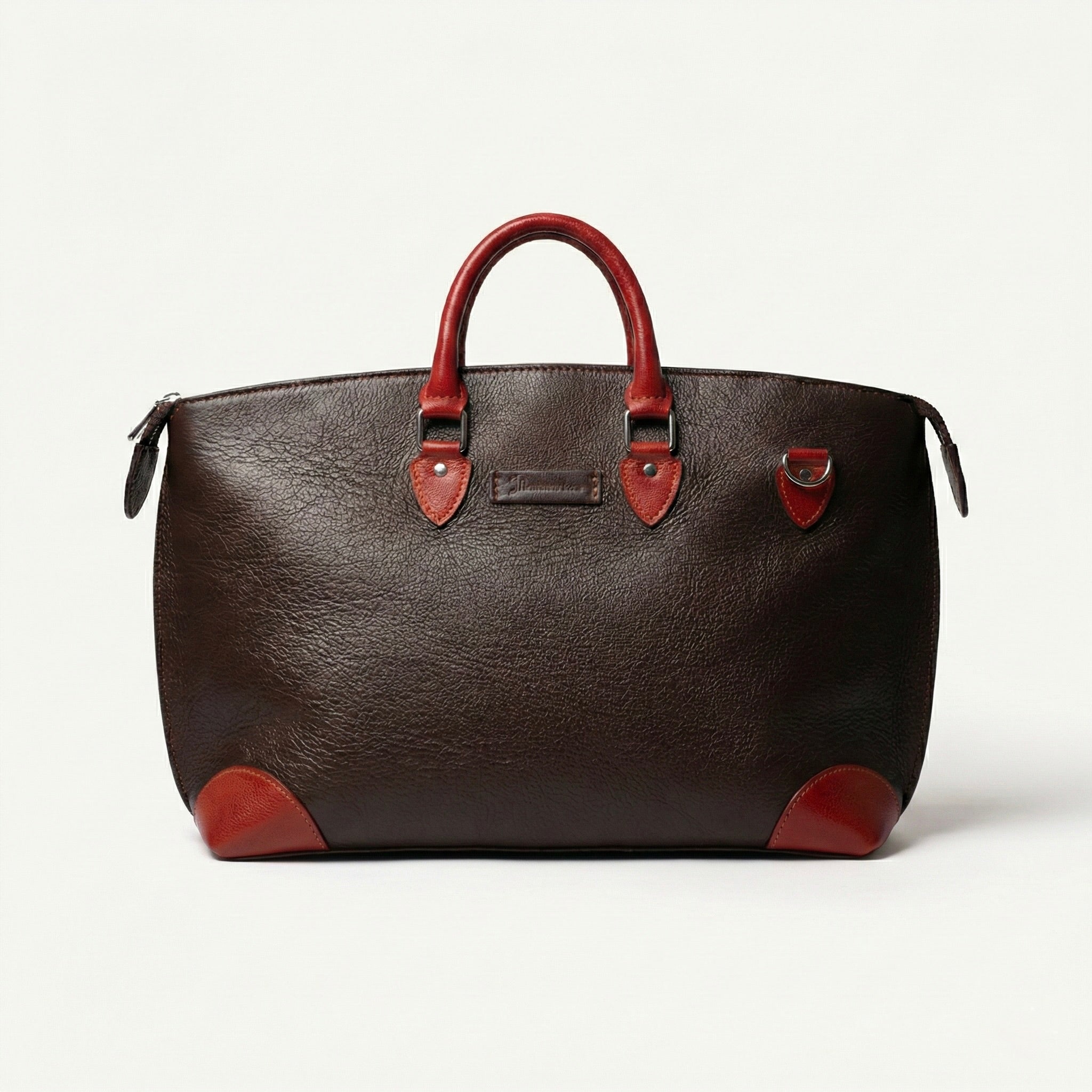 Maletín Café en Cuero