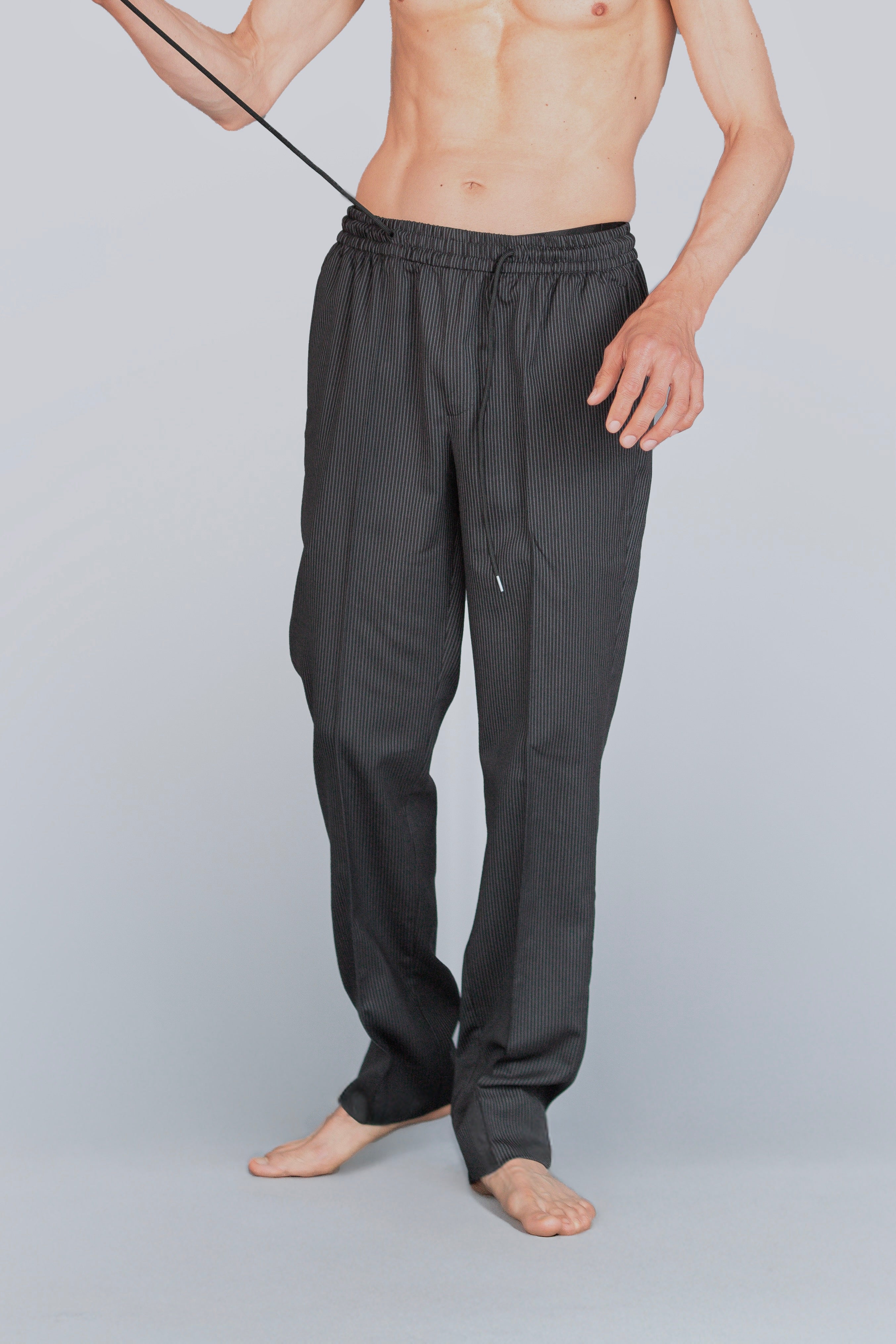 Pantalones en Lana Sport, Pretina en Caucho