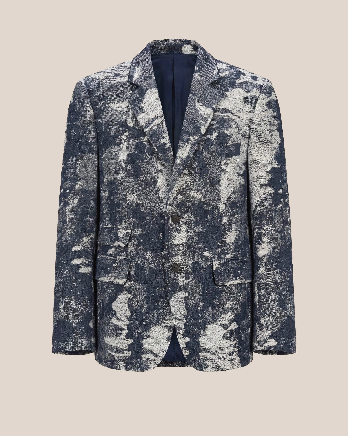Blazer Camouflage Índigo