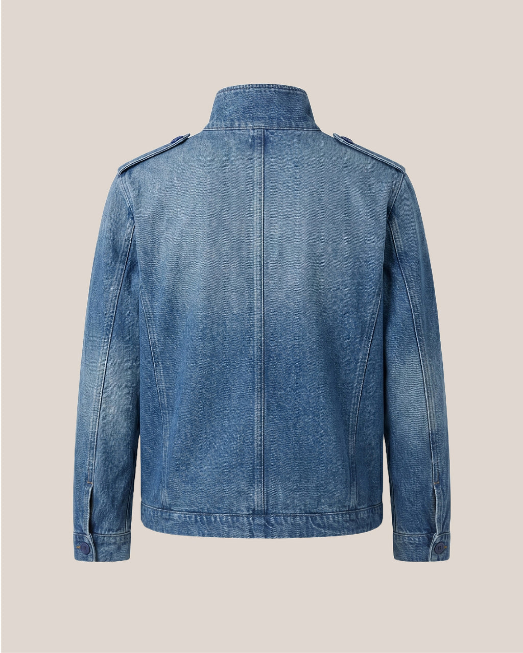 Chaqueta Denim con Cremallera